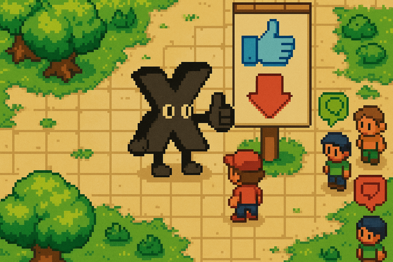 X Tests Thumbs-Up on Posts and Downvotes for Replies